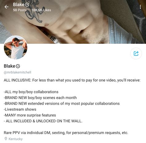 blake mitchell onlyfans|Blake Mitchell Sex Tapes Collection